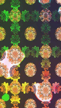 Yeşil renklerde. Çiçekli tebrik kartı. Çiçek arkaplan. Suluboya çiçek buketi. Raster illüstrasyonu. Doğum günü kartı ya da düğün davetiyesi.