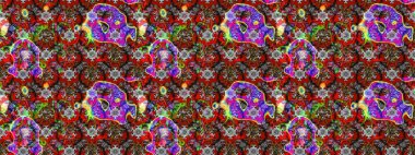 Raster düz çiçek çizim deseni. Kırmızı ve kahverengi renkte çiçekler. Tasarım hediye paketi, tebrik kartları, posterler ve afiş tasarımı.