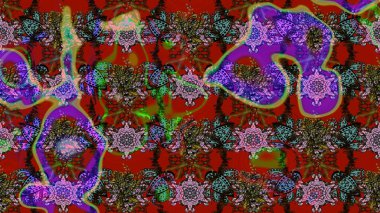 Suluboya çizim kalıbı. Eski model. Çiçeğin suluboya çizimlerinin mükemmel deseni. Raster illüstrasyonu. Moda baskısı. Dekorasyon ve tasarım için güzel desen.