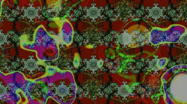 Etnik Mandala süsleme. Kullanılabilir Tekstil, tebrik kartı, boyama kitabı, telefon durumda yazdırma için. Raster kına dövme tarzı. Hint çiçek desenli madalyon desen.