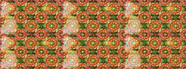 Kahverengi renkte altın bir element. Barok tarzında altın çiçekli süs. Altın çiçekli, pürüzsüz desen. Damask arkaplanı.