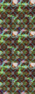 Raster suluboya çiçek deseni, narin çiçekler, yeşil, kahverengi ve gri çiçekler, tebrik kartı şablonu. Raster Güzel kumaş deseni.