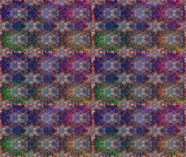 Çiçekli, pürüzsüz bir desen. Raster çiçekleri klasik tarzda çizilmiş. Gri ve kahverengi renklerde bahar çiçekleri. Raster illüstrasyonu.