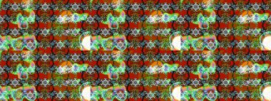 Suluboya çizim kalıbı. Dekorasyon ve tasarım için güzel bir desen. Moda baskısı. Çiçeğin suluboya çizimlerinin mükemmel deseni. Eski model. Raster illüstrasyonu.