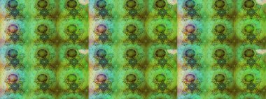 Desen, çizim, çiçek sınırı. Çiçek çelengi. Güzel, parlak, pürüzsüz kumaş, tuval. Kıvırcık, parlak örgü. Eski moda arka plan. Raster illüstrasyonu.