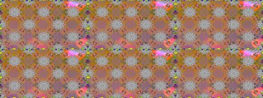 Klasik taslak çizimi. Raster çiçek izi. Çiçeksel kahverengi ve gri, pürüzsüz desen.