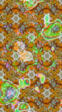 Düğün davetiyeleri için çiçek deseni, tebrik kartları, hatıra defteri, baskı, hediye paketi. Kahverengi, turuncu ve yeşil çiçekli suluboya desenli zarif eskiz deseni, tasarım elementleri. Düzenlenebilir.