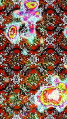 Çiçekli el çizimi çizimi deseni. Modern gelişim gri, kahverengi ve nötr raster arka plan duvar kâğıdı illüstrasyonlu klasik çizgi çizgisi, desenli desenli çiçekler, çiçekli süsler..