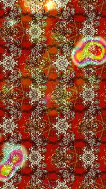 Simple cute pattern in small-scale flowers. Raster illustration. Floral sketch background for textile or book covers, manufacturing, wallpapers, print, gift wrap and scrapbooking.