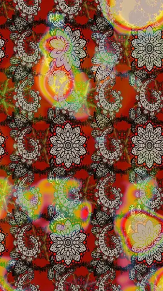 Gri ve kahverengi renkli çiçekler. Çiçekli karalama şeklinde Raster çiçek deseni. Nazik, narin çiçek arkaplanı.