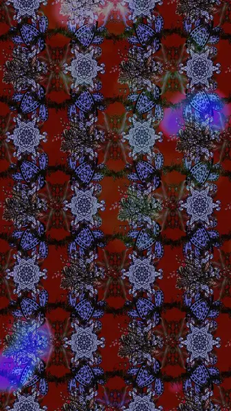 Raster Hip kumaş deseni. Eskiz Vintage Çiçek Deseni.