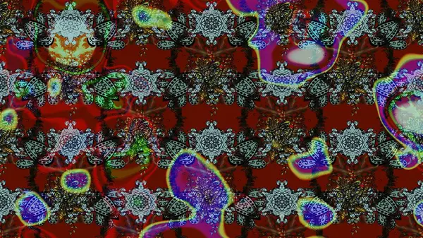 Güzel kumaş deseni. Raster illüstrasyonu. Bahar çiçekli güzel bir çiçek deseni..