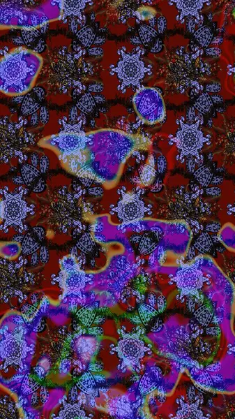 Raster stili kumaş deseni. Çiçekler suluboya çizim deseni.