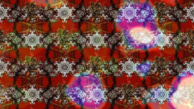 Çiçekleri, deniz kabukları, mandalaları ve suluboya efektleriyle donanma geçmişi. Eskiz modeli etnik tasarım. Yatak çarşafları, ceket, paket tasarımı, kumaş ve moda kavramları için tekstil baskısı.