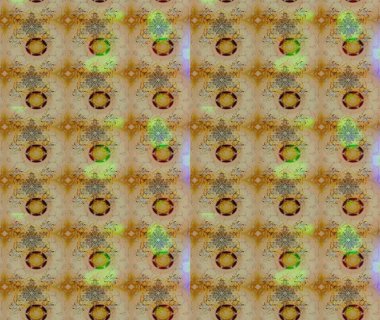 Bej renkli çiçekler. Renkli Bahar Teması eskiz kalıbı. Düz Çiçek Elementleri Tasarımı. Çiçek desenli çizim. Raster illüstrasyonu. Asya tekstil tarzında.