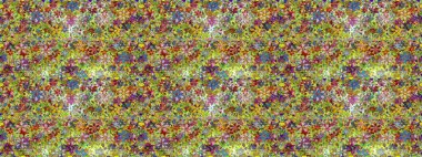 Raster - stok. Yeşil ve nötr çiçekli kusursuz desen, suluboya çiçek deseni, şirin çiçek, duvar kağıdı, kart veya kumaş için fayanslı.