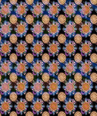 Üst manzara, yumuşak stil. Siyah renkte manzaralı çiçek deseni. Çiçek kompozisyonu, el boyası, hassas şablon. Sevgililer günü ve tebrik kartı konsepti için şık bir davet.