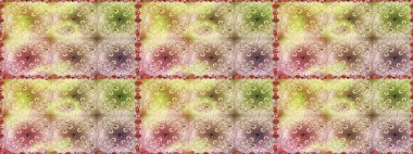 Davetiye ve kartpostal tasarımı için dekoratif çiçek unsurları. Poster ya da kapak için arka plan. Tekstil için figür. Şirin, zarif çiçekler Raster illüstrasyonu. Yapraklı kusursuz desen.