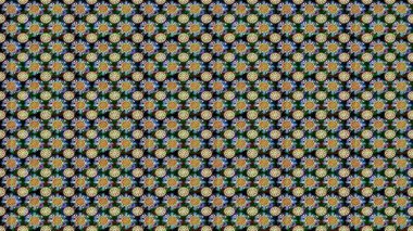 Moda baskıları için zarif bir şablon. Çiçekli bahar çiçekleri. Motley illüstrasyonu. Küçük çiçekte güzel bir desen. Küçük renkli çiçekler..