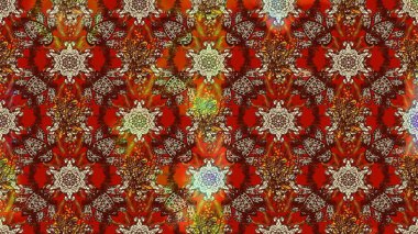 El çizimi Raster çizimi. Parlak elementlerin. Çizim çiçek deseni duvar kağıdı, web sitesi arkaplanı, paket kağıdı, davetiye, broşür, pankart veya web sitesi için kullanılabilir.