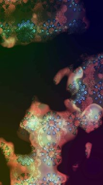 Güzel kumaş deseni. Bahar çiçekleriyle güzel bir çiçek deseni çizmişsin. Raster illüstrasyonu.