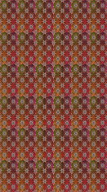 Renkli Yaz Temalı Kusursuz Arkaplan. Yazdır. Raster çiçekli arka plan. Güzel kumaş deseni. Güzel, pürüzsüz bir desen. Düz Çiçek Elementleri Tasarımı.