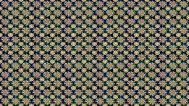 Moda baskıları için zarif bir şablon. Çiçekli bahar çiçekleri. Motley illüstrasyonu. Küçük çiçekte güzel bir desen. Küçük renkli çiçekler..