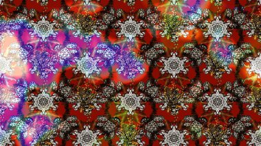 Arkaplan dokusu, duvar kağıdı kahverengi ve gri renkli çiçek teması. Kabile sanatı boho baskısı, klasik çiçek arkaplanı. Soyut etnik raster çizim kalıbı.