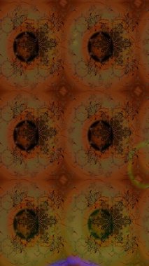 Kahverengi ve siyah renkli çiçekler. Gömlek baskısı için çiçek boyası. Çiçek eskiz kalıbı geçmişi.