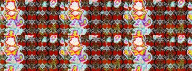 Klasik çiçek desenli. Paketleme, tekstil, duvar kâğıdı için çiçek eskizi. Yumuşak fayans. Raster 'ın taze dokusu. Yumuşak pamuk tasarımı.