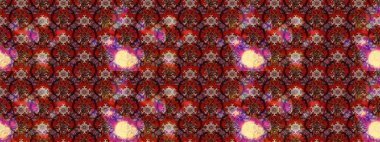 Raster illüstrasyonundaki çiçek desenli çizim. Kahverengi ve kırmızı renkte çiçekler. Renkli Bahar Teması eskiz kalıbı. Düz Çiçek Elementleri Tasarımı.