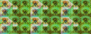 Şirin çiçek elementleri. Raster illüstrasyonu. Taslak desenli, modaya uygun kumaş deseni. Renkli Bahar Teması eskiz kalıbı. Düz Çiçek Elementleri Tasarımı.