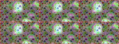 Şekillendirilmiş çiçeklerle kusursuz desen. Çiçek deseni duvar kağıdı, desen dolguları ve web sayfası arka planı için kullanılabilir. Süslü zentangılsız desen, soyut çiçeklerle süslenmiş..