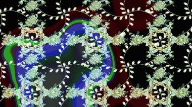 Şekil verilmiş çiçeklerle eskiz deseni. Çiçek deseni duvar kağıdı, desen dolguları ve web sayfası arka planı için kullanılabilir. Süslü zentangle çizim dokusu, soyut çiçeklerle süslenmiş..