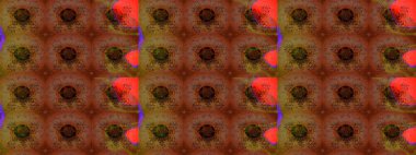 Kahverengi ve kırmızı renkte çiçekli çiçek deseni. Suluboya tarzında kahverengi ve kırmızı renkte çiçekler.