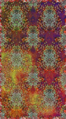 Çiçek arka plan. Sorunsuz raster desen. Güzel kumaş deseni.