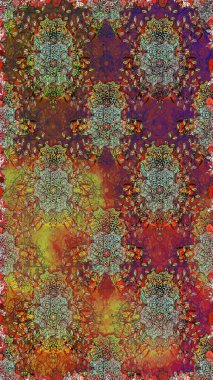 Çiçek arka plan. Sorunsuz raster desen. Güzel kumaş deseni.