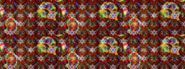 Kabile sanatı boho baskısı, klasik çiçek arkaplanı. Soyut etnik raster çizim kalıbı. Arkaplan dokusu, duvar kağıdı, çiçek teması.