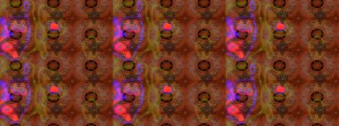 Robot resim. Küçük çiçekteki sevimli çiçek deseni. Raster illüstrasyonu.