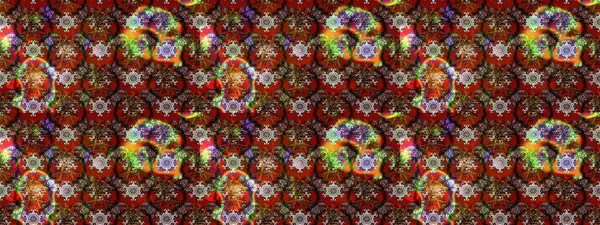 Kabile sanatı boho baskısı, klasik çiçek arkaplanı. Soyut etnik raster çizim kalıbı. Arkaplan dokusu, duvar kağıdı, çiçek teması.