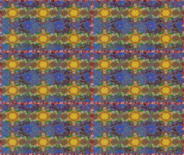 Raster güzel kumaş deseni. Soyut zerafet çiçek arka plan ile seamless modeli.