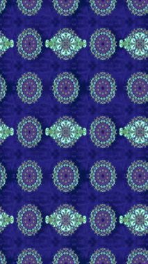 Renkli unsurlarla hareketli arka plan görüntüleri. Çiçekler. Eski model. Bayrak tarzı. Video kaydı. Şablon. Döngü. Kusursuz.. 