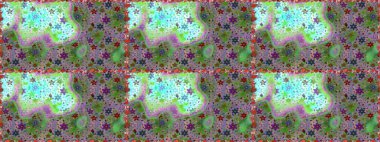 Çiçekler yeşilde ve suluboya stilinde nötr renklerde. Yeşil ve nötr renklerde çiçeklerle kusursuz çiçek deseni.