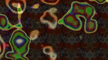 Çiçekler suluboya eskiz deseni. Raster Stili kumaş deseni.