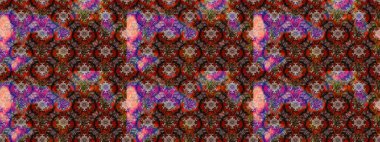 Klasik çiçekler. El çizimi, soyut ve süslü elementler. Yaz çiçekleri teması. Kahverengi ve kırmızı renkler. Suluboya resim taklit Raster illüstrasyonu.