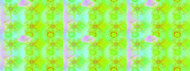 Sevimli çiçek raster deseni. Modaya uygun kumaş deseni. Renkli Yaz Temalı eskiz kalıbı. Düz Çiçek Elementleri Tasarımı.