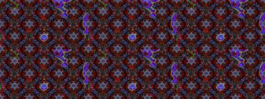 Sevimli çiçek raster deseni. Kahverengi ve siyah renkli çiçekler. Renkli Bahar Teması eskiz kalıbı. Düz Çiçek Elementleri Tasarımı.