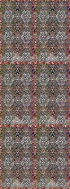 Paket kağıdı için en iyisi. Karşılama ya da düğün geçmişi olarak kullanılabilir. Doğal kozmetik ürünleri, parfüm, çiçekçi dükkanı için bahar ihalesi tasarımı. Gri ve kahverengi lale çiçekleriyle pürüzsüz bir desen..