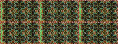 Çiçek süsü kumaş deseni, cam, altın elementlerle kahverengi renklerde çiçek desenli metal. Klasik raster altın pürüzsüz desen.