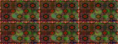 Raster Henna dövme stili. Kızılderili desenli desenli desenli şal deseni. Tekstil, tebrik kartı, boyama kitabı, telefon kılıfı baskısı için kullanılabilir. Etnik Mandala süsü.